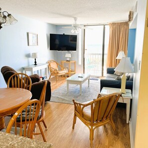 Smart TV, fireplace - Sunrise Over The Pointe II (North Myrtle Beach)