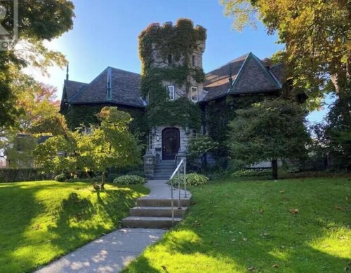 Historic McIntosh Castle near downtown Kingston, City Park/waterfront, Queen’s U