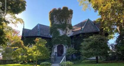 Historic McIntosh Castle near downtown Kingston, City Park/waterfront, Queen’s U