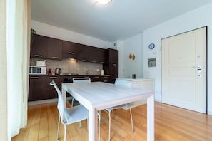 Apartment, Balcony | Living area | 35-inch TV with digital channels - Como Comfort Flat by Wonderful Italy (Como)