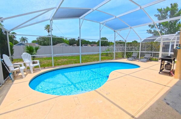 Una piscina climatizada