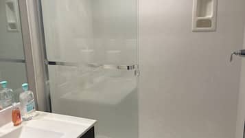 Towels, soap, toilet paper