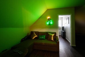 Una televisión, videojuegos