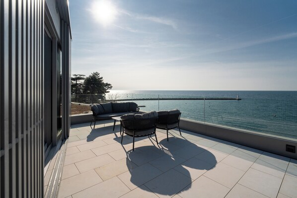 Owner Suite | Terrace/patio - Blu Mare Hotel (Novigrad)