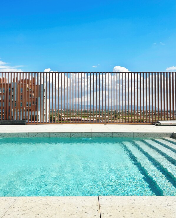 Seasonal outdoor pool