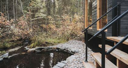 The BOAT HAUS: A Montana Tiny Cabin Forest Retreat