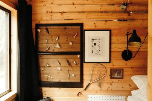 The FISH HAUS: A Montana Tiny Cabin Forest Retreat