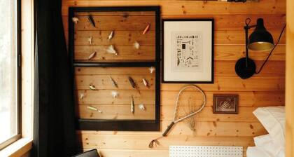 The FISH HAUS: A Montana Tiny Cabin Forest Retreat