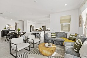 Smart TV, video games - Luxe Lakefront Villa: Saltwater Pool, Spa & Games (Indio)