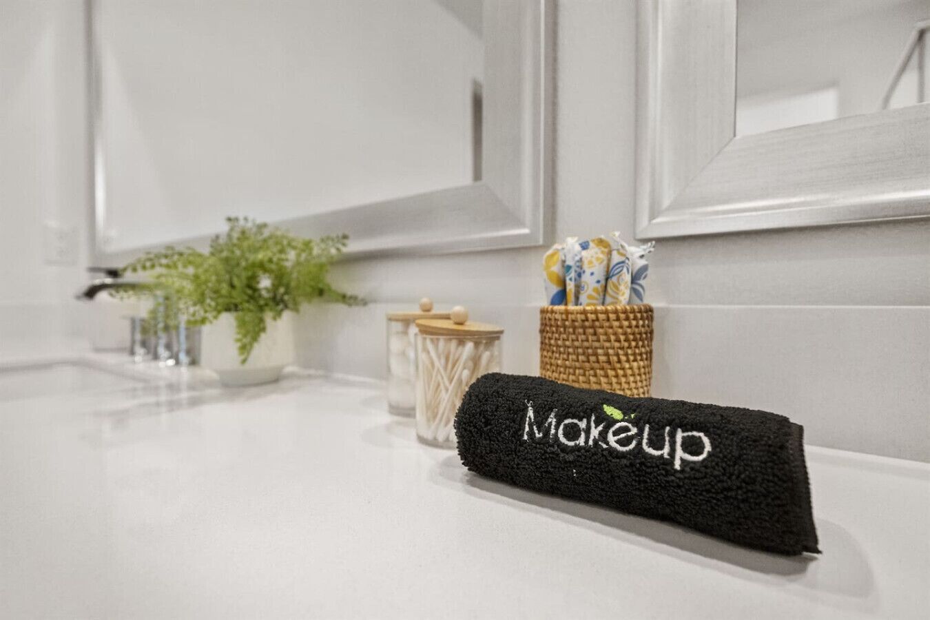 Hair dryer, towels