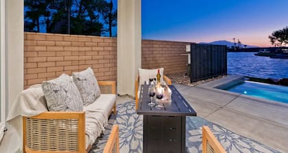 Luxe Lakefront Villa: Views, Heated Pool & Games