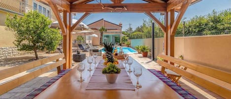 Restauration en plein air