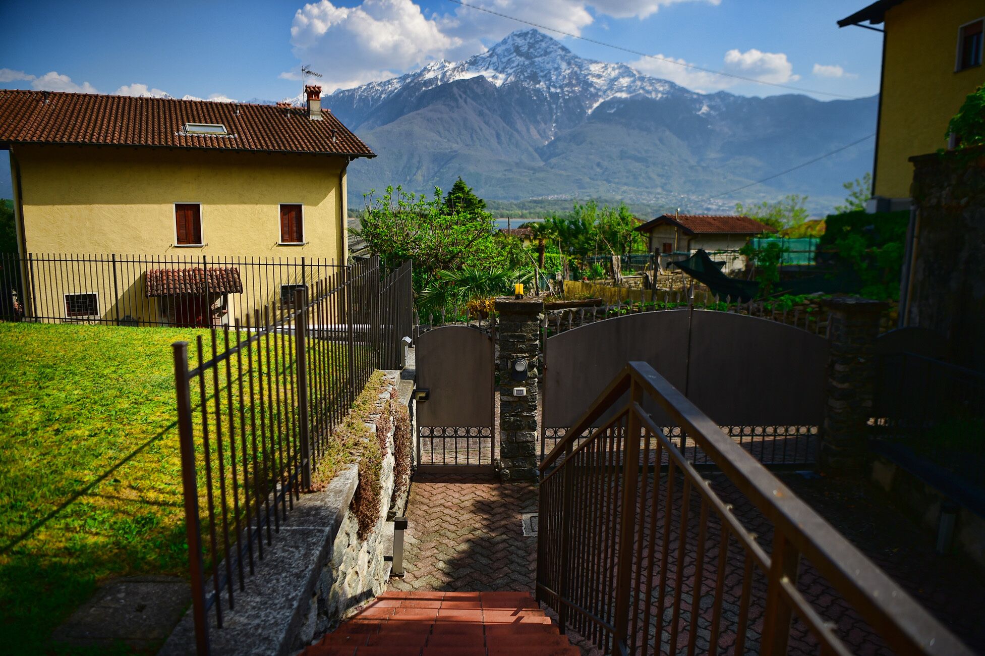 Entrée de l’hébergement