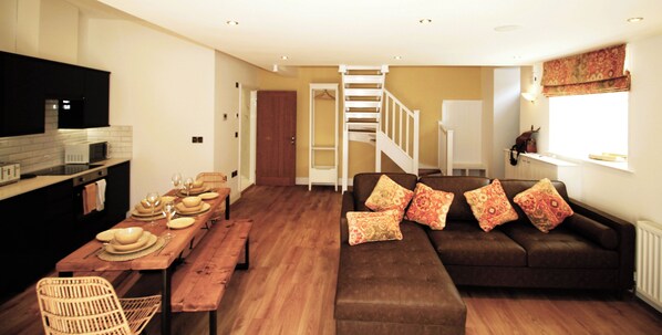 Lägenhet | Vardagsrum | Tv