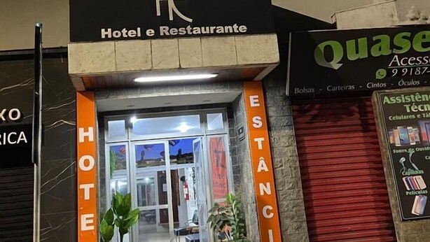 Front of property - Hotel Estância (Sao Lourenco)