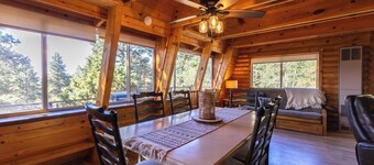 Enjoy a cozy cabin near the lake! Sleeps 8,  4 Beds.