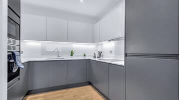 Appartement, 2 chambres, non-fumeur, coin cuisine | Cuisine privée