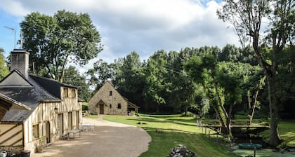 Gite de charme, bord de riviÚre (sécurisé), (grande) piscine enfant, calme