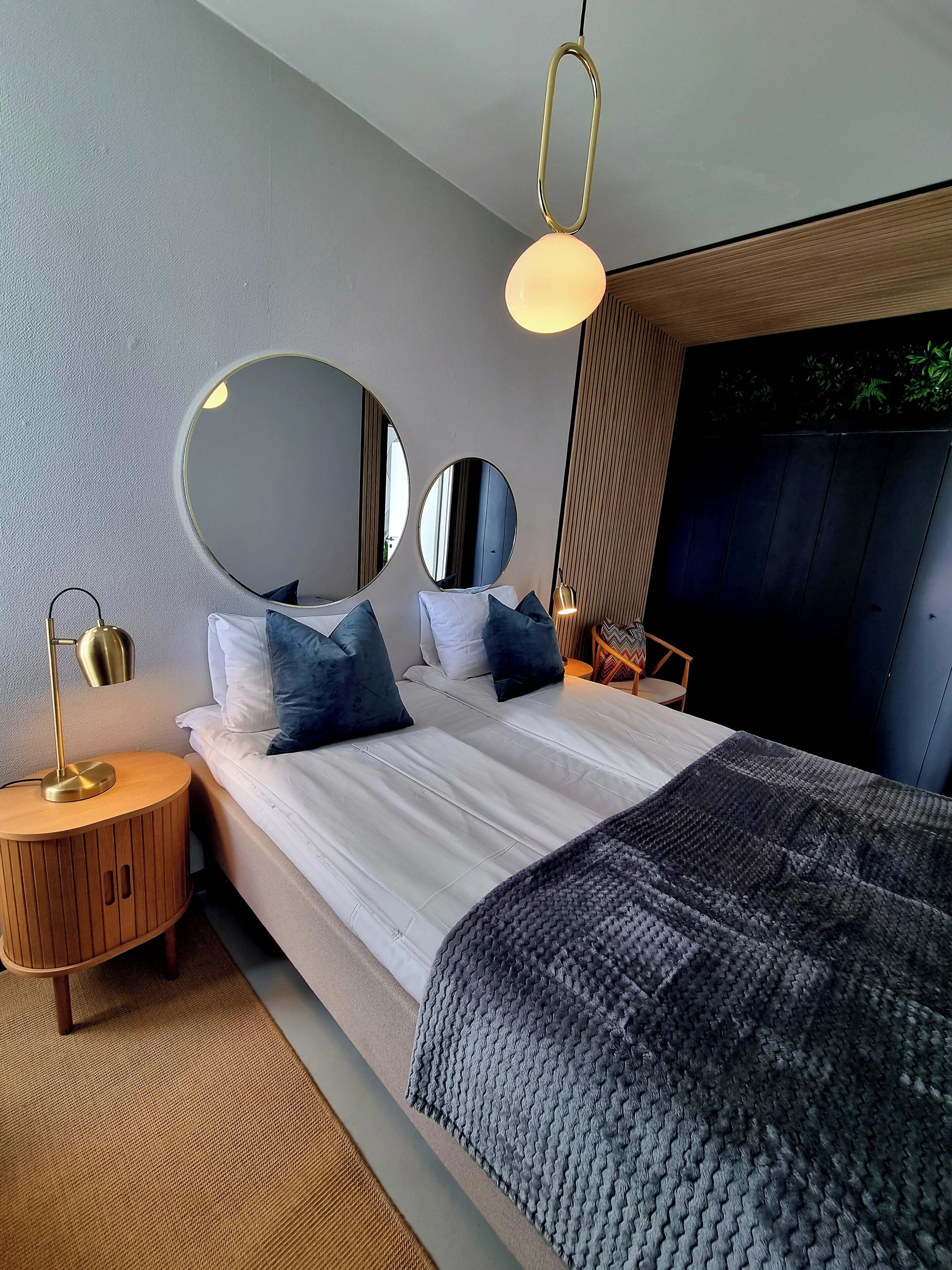 公寓, 海景 | 羽絨被、獨特裝修、書桌、手提電腦工作空間