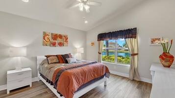 3 bedrooms, iron/ironing board, WiFi, bed sheets