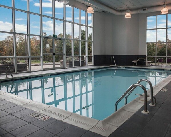 Indoor pool, outdoor pool