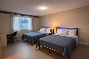 4 bedrooms, in-room safe, free WiFi, bed sheets