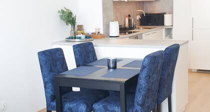 Apartment for 4 people with garage, WiFi and air conditioning