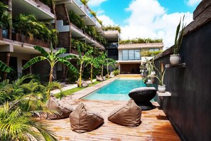 Outdoor pool, a heated pool - Relaxing Studio Boutique in Tulum (Tulum)
