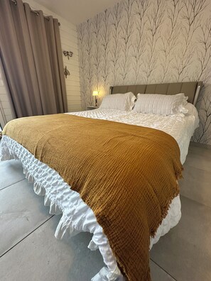 2 chambres, draps fournis