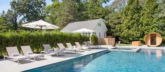 Elegant Bellport Estate with Pool – Ideal for Groups! King Beds! Close to Beach!
