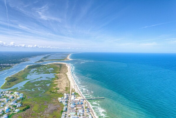 Beach nearby