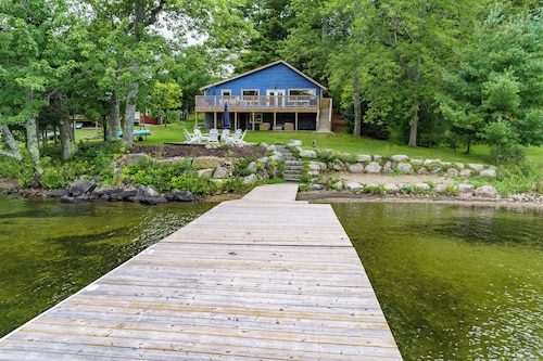 Muskoka Riverside Retreat on the Indian River in the heart of Port Carling