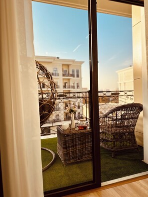 Comfort Apartment, Garden View | View from room - Tashkent City Boulevard (Tashkent)