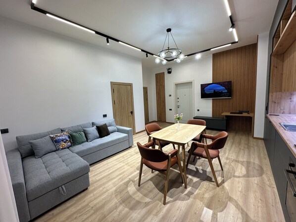 Departamento Confort, vista al jardín | Interior