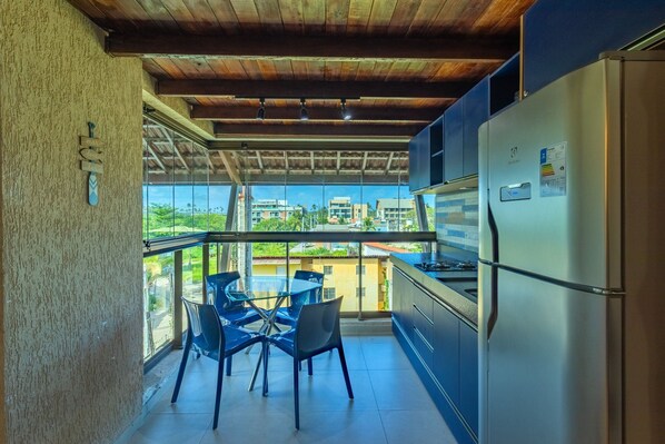 Deluxe Apartment | Private kitchen - Tangaroa Flats em PG por Carpediem (Ipojuca)