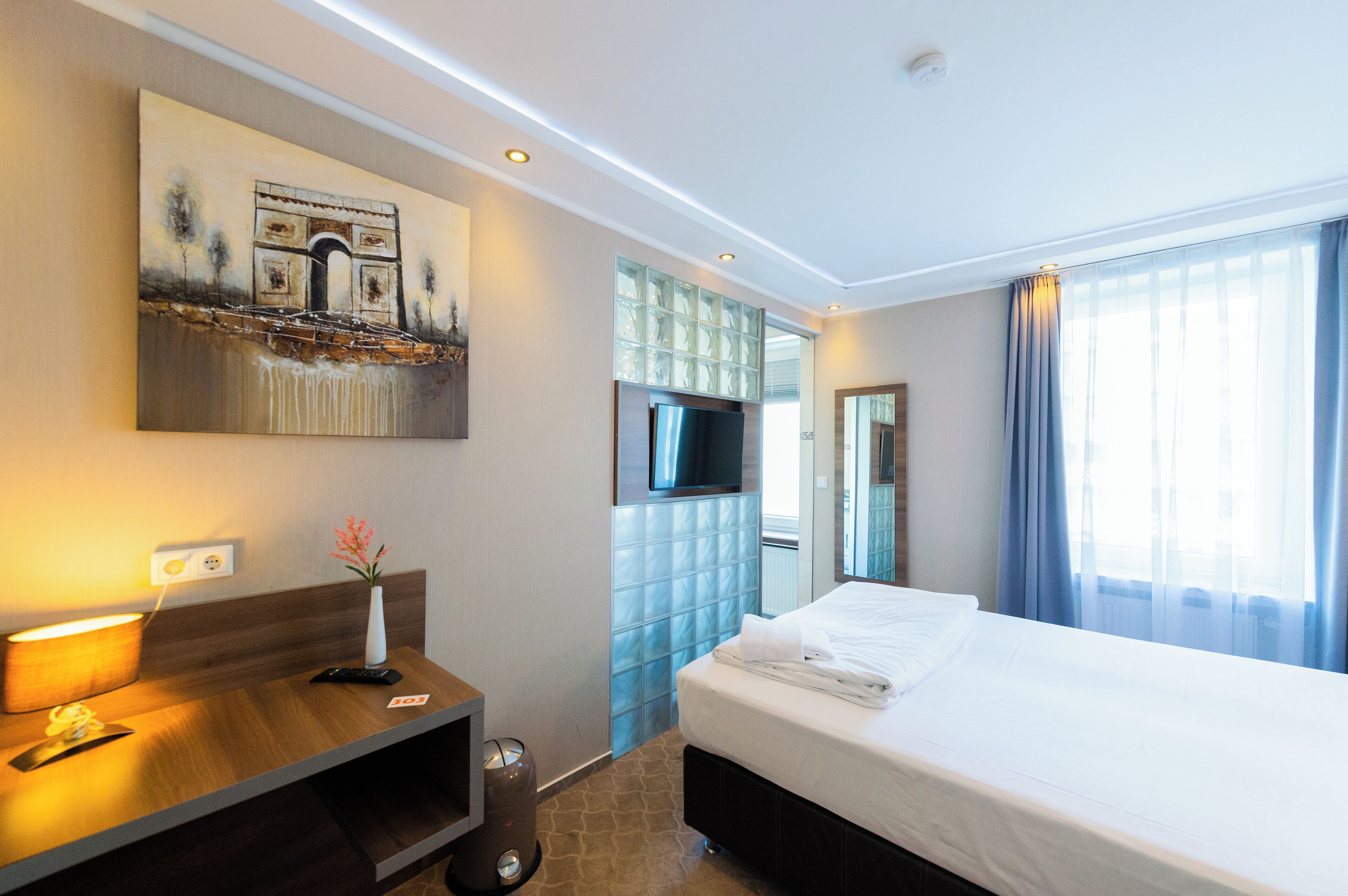 Comfort Single Room, City View | Premium bedding, individually decorated, individually furnished