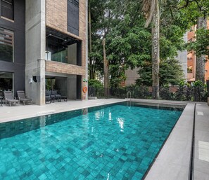Pool - Luxe apt in Poblado/AC/BBQ - Morph 1002 (Medellín)