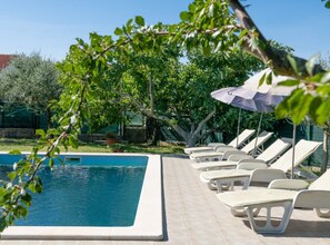 Pool - Breg Ivanovci - Three Bedroom Villa with Swimming Pool (Labin)