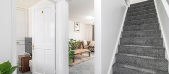 Convenient & spacious house close to golf club and easy links to central London.