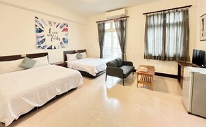 5 chambres, Wi-Fi, literie fournie