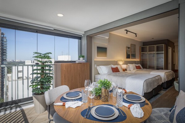 Apartment | 1 bedroom, free WiFi - Nik Alves Guimarães (São Paulo)