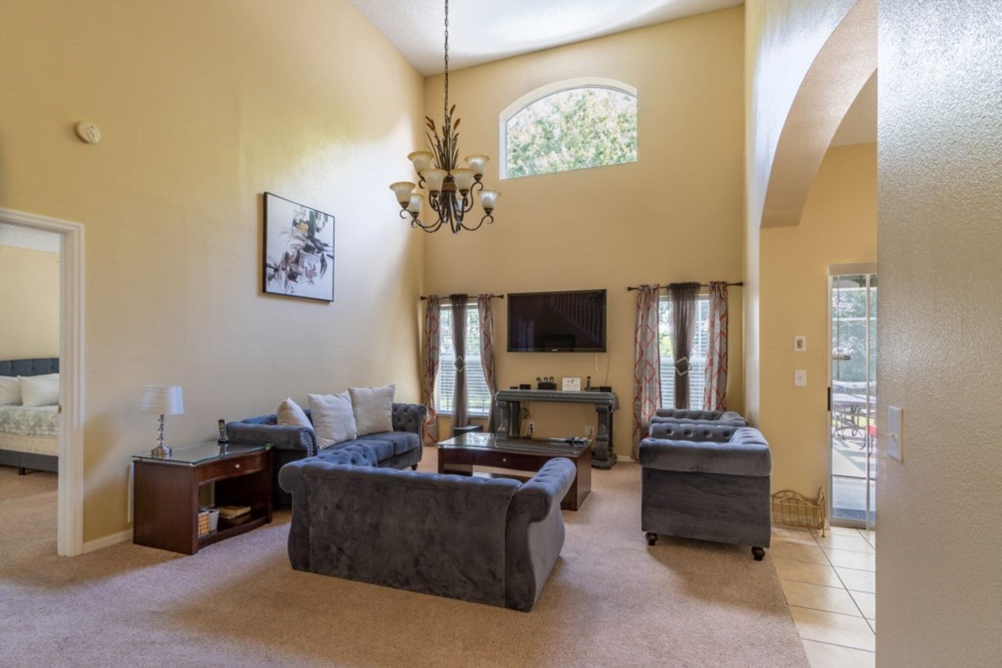 House, 4 Bedrooms, Private Pool, Garden View | Living room