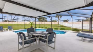 House, 4 Bedrooms, Private Pool, Garden View | Terrace/patio