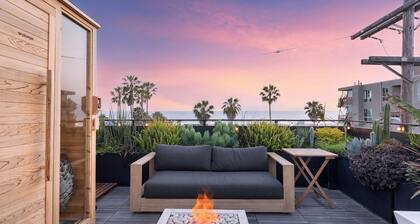 Venice View by Avantstay Walk to Venice Beach Rooftop, Ice Bath, Luxe Design