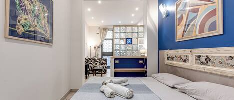 1 Schlafzimmer, Bügeleisen/Bügelbrett, kostenloses WLAN, Bettwäsche