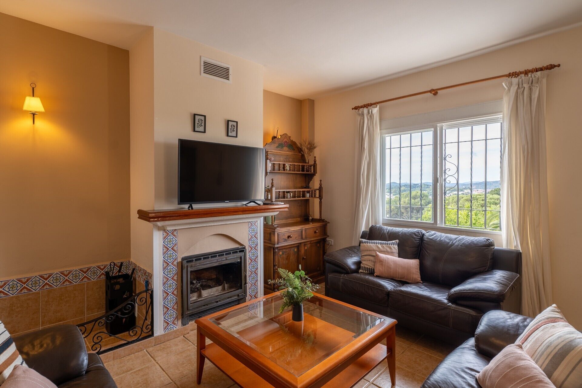 TV, fireplace, ping pong