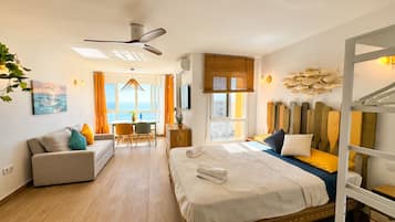 1 sovrum, strykjärn/strykbräda, gratis wi-fi och sängkläder