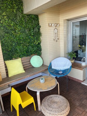 Terrace/patio - Whole apartment sea view, 3 bedrooms, terrace, Wifi, free parking  (Porto)