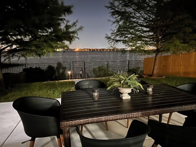 Cozy Lakefront Home with Private Dock, Grill, & Stunning Views– Near AT&T 