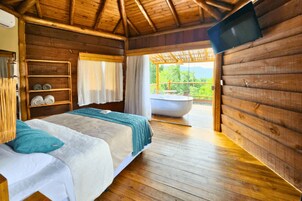 Luxury-Ferienhütte, Hügelblick